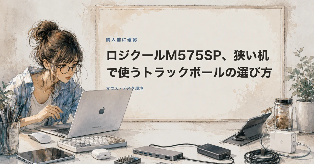 ロジクール M575SPの記事カバー